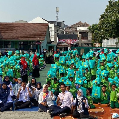 Pemkot Jakarta Barat Sosialisasi Program Gemarikan Di MIN 7 Jakarta Barat